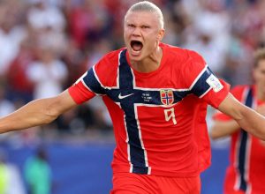 noruega-goleia-iraque-em-retorno-a-copa;-haaland-marcou-dois-gols